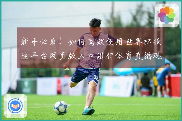新手必看！如何高效使用世界杯投注平台网页版入口进行体育直播观看指南